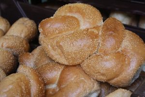 Pan de Sabbat (pan Jalá o pan trenzado dulce) Mercado de Jerusalén Foto: Ana Calvo